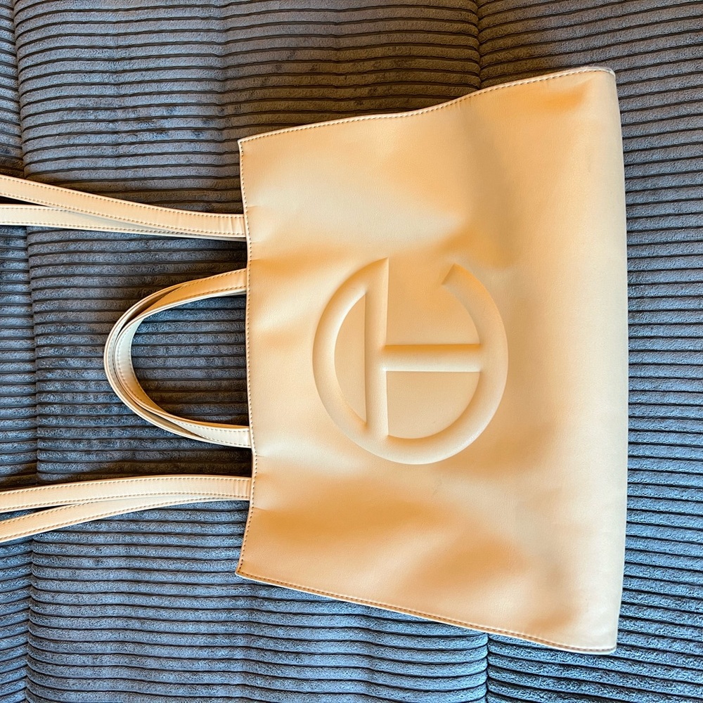 Telfar Medium Cream Tote Bag